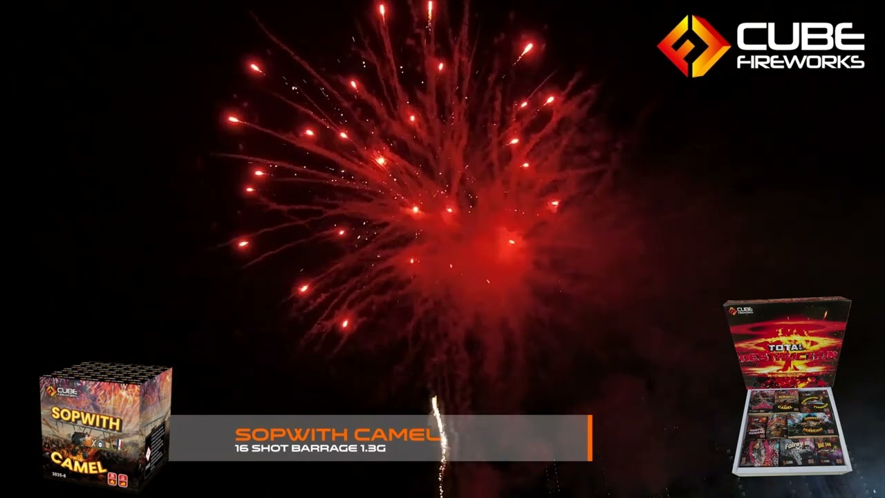Total Destruction Pack Cube Fireworks