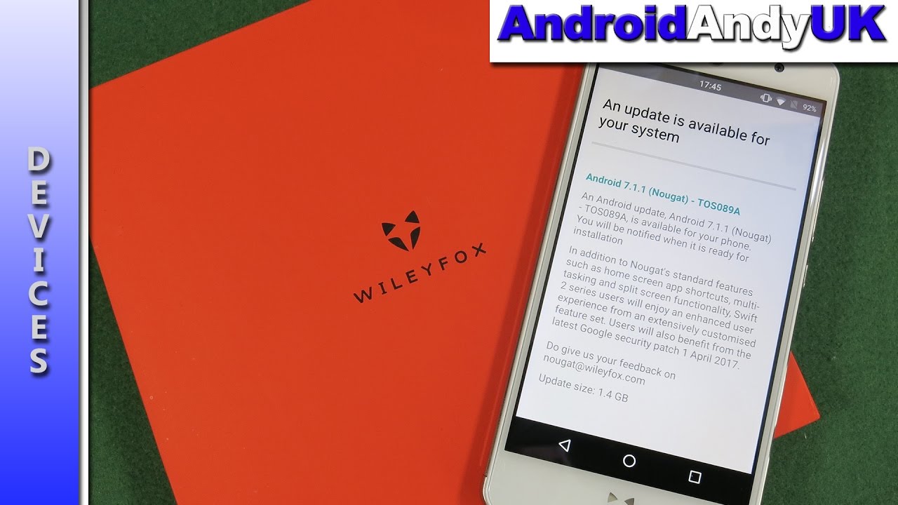 Wileyfox Swift 2 gets Nougat!