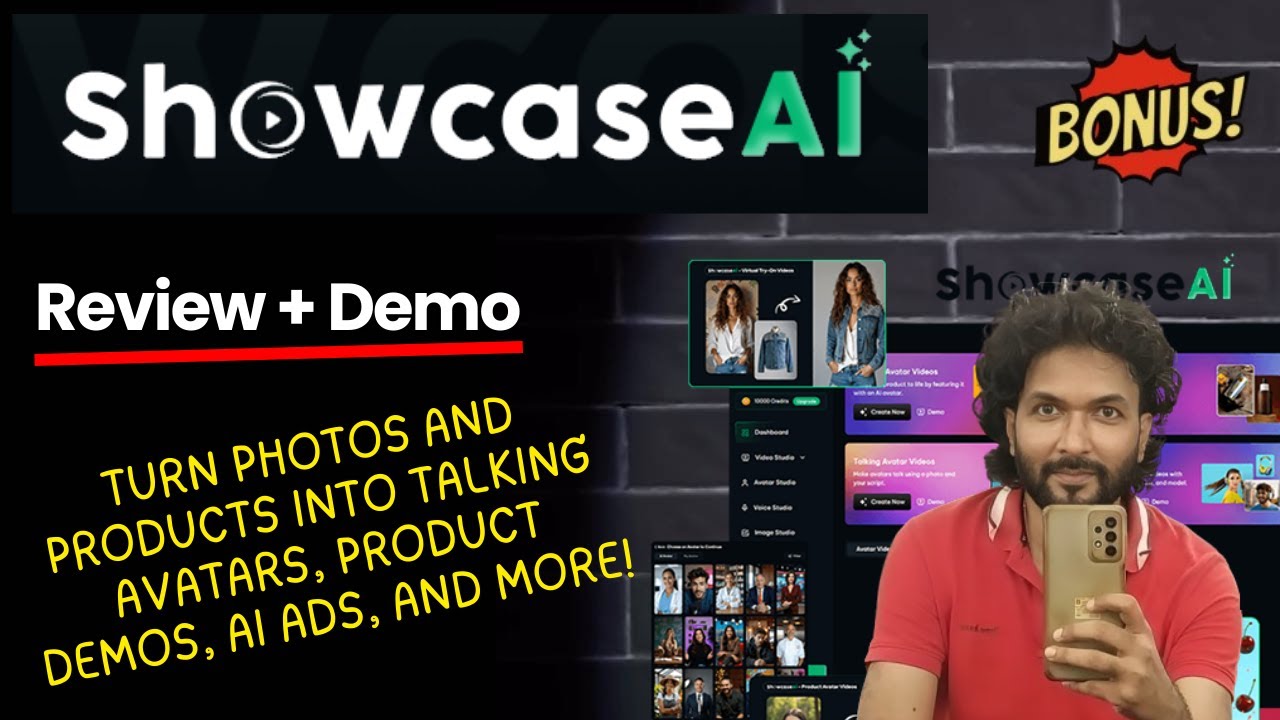 ShowcaseAI Review – Turn photos and products into talking avatars, product demos, AI Ads, and more!