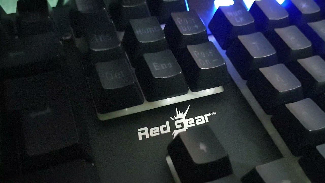 How to change the lights on RedGear Blaze 3 | Gaming Keyboard