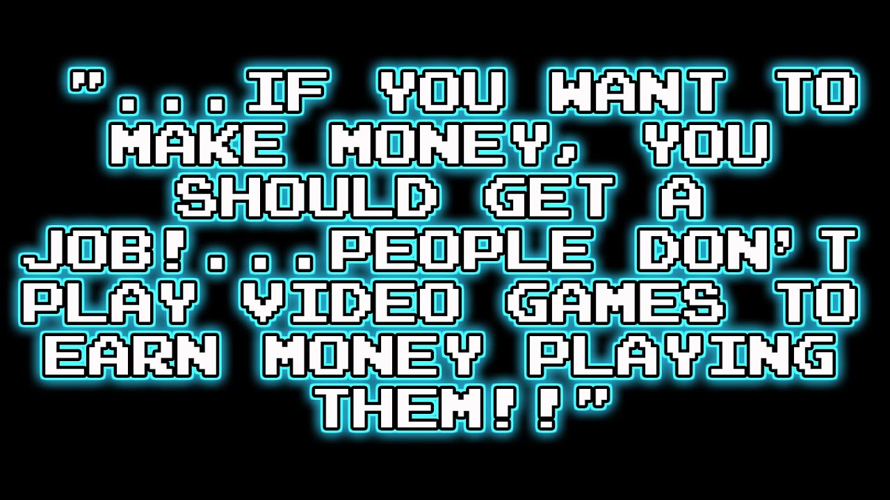 Jobless e-beggar DSP tells NFT bros hoping to make money by playing video games to get a real job