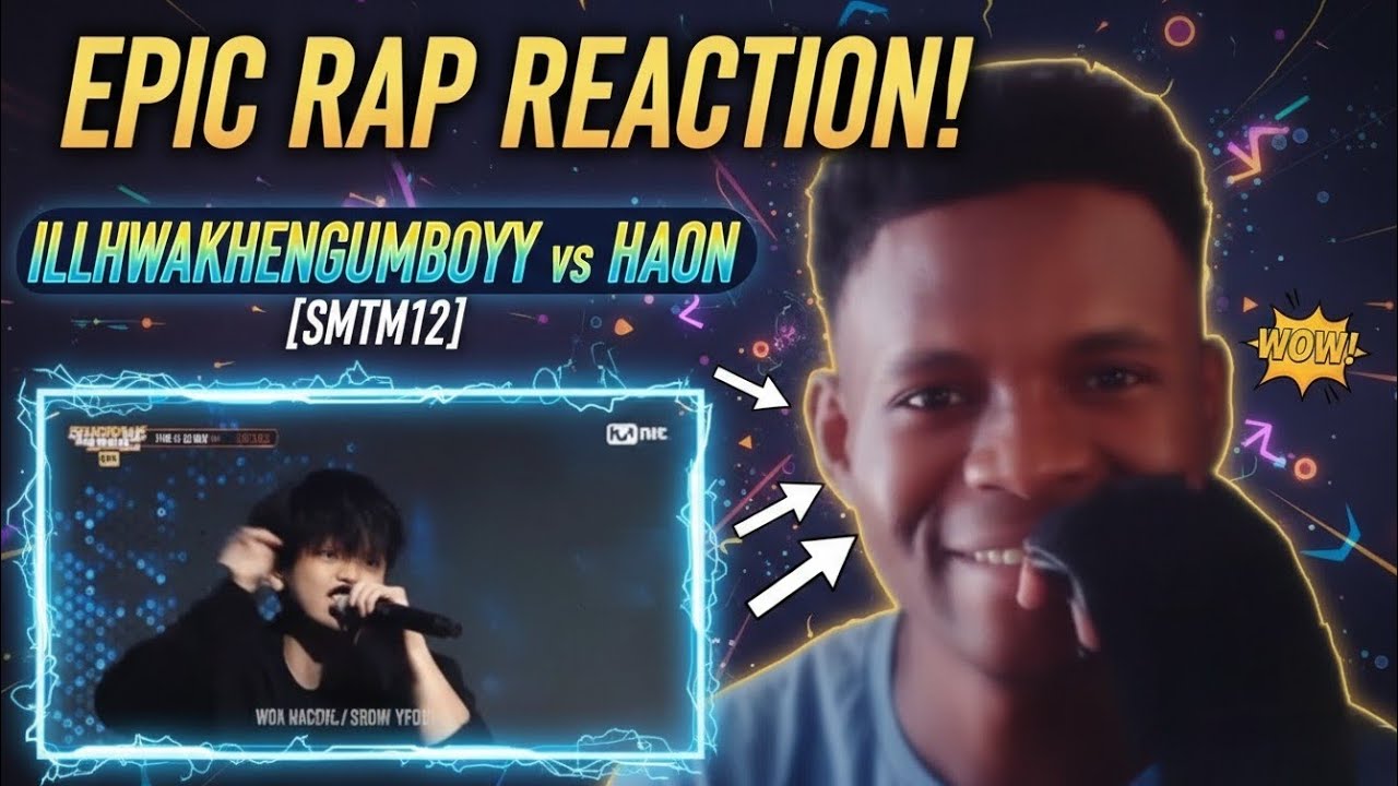 rapper reacts to [SMTM12/4회] Illhwakheongeumboyy (일확천금보이) vs HAON (김하온) | Hell Song Camp.