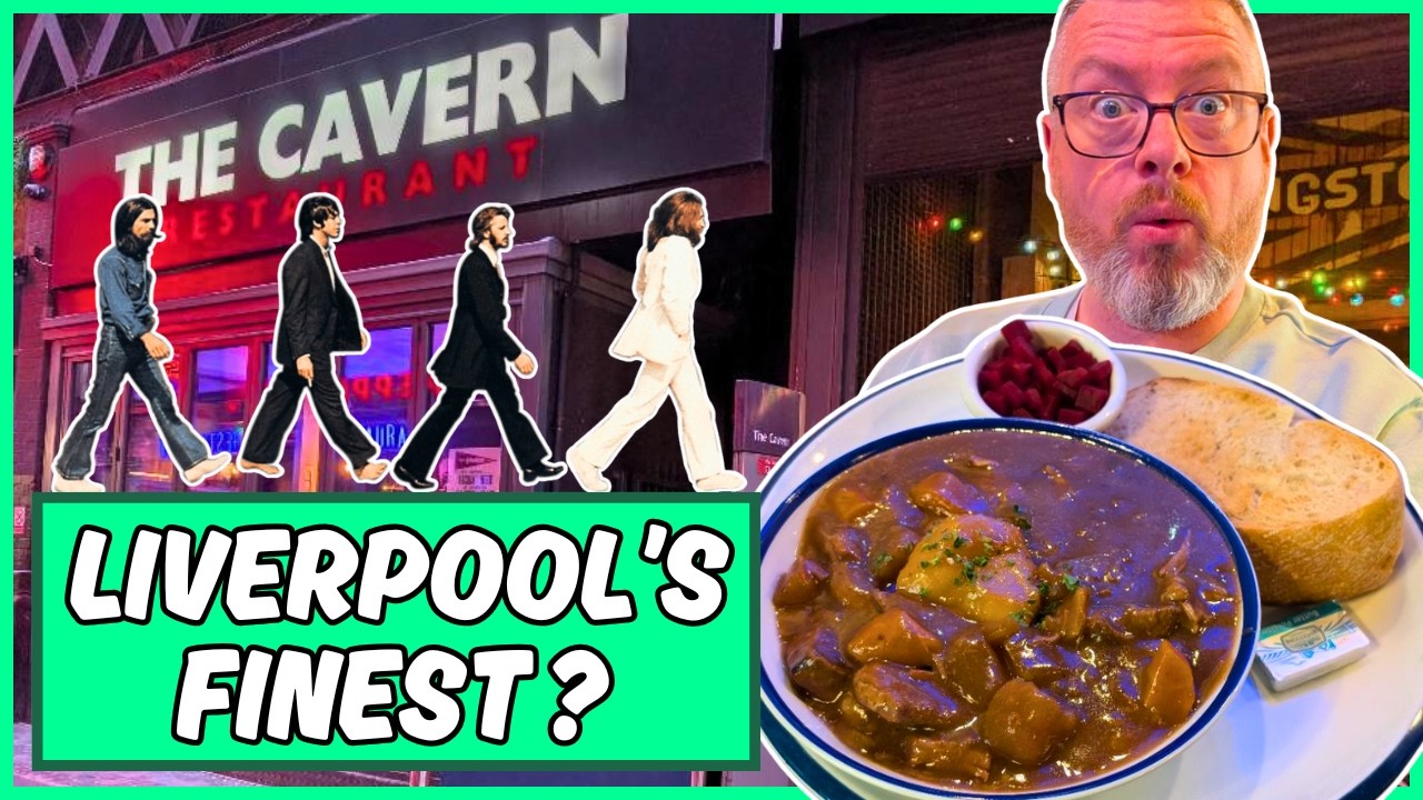 MY FIRST TIME! Eating Scouse In The Home Of THE BEATLES!