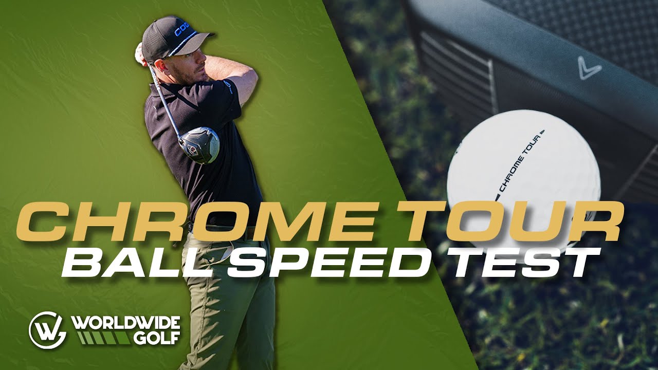 Драйвер Callaway Quantum + мяч 2026 Chrome Tour | Сможем ли мы превзойти скорость мяча в 163 мили...