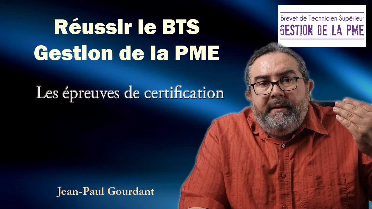 Réussir le BTS GPME - Les épreuves d'examen