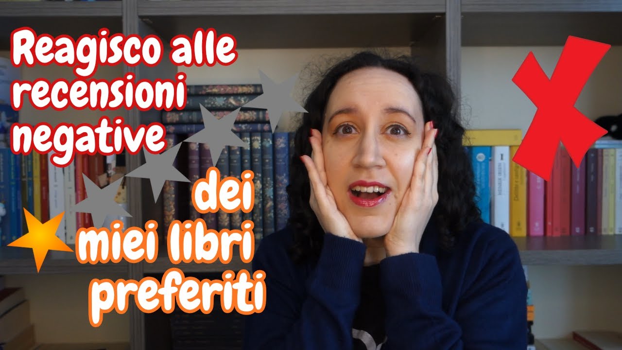 Reagisco alle recensioni negative dei miei libri preferiti