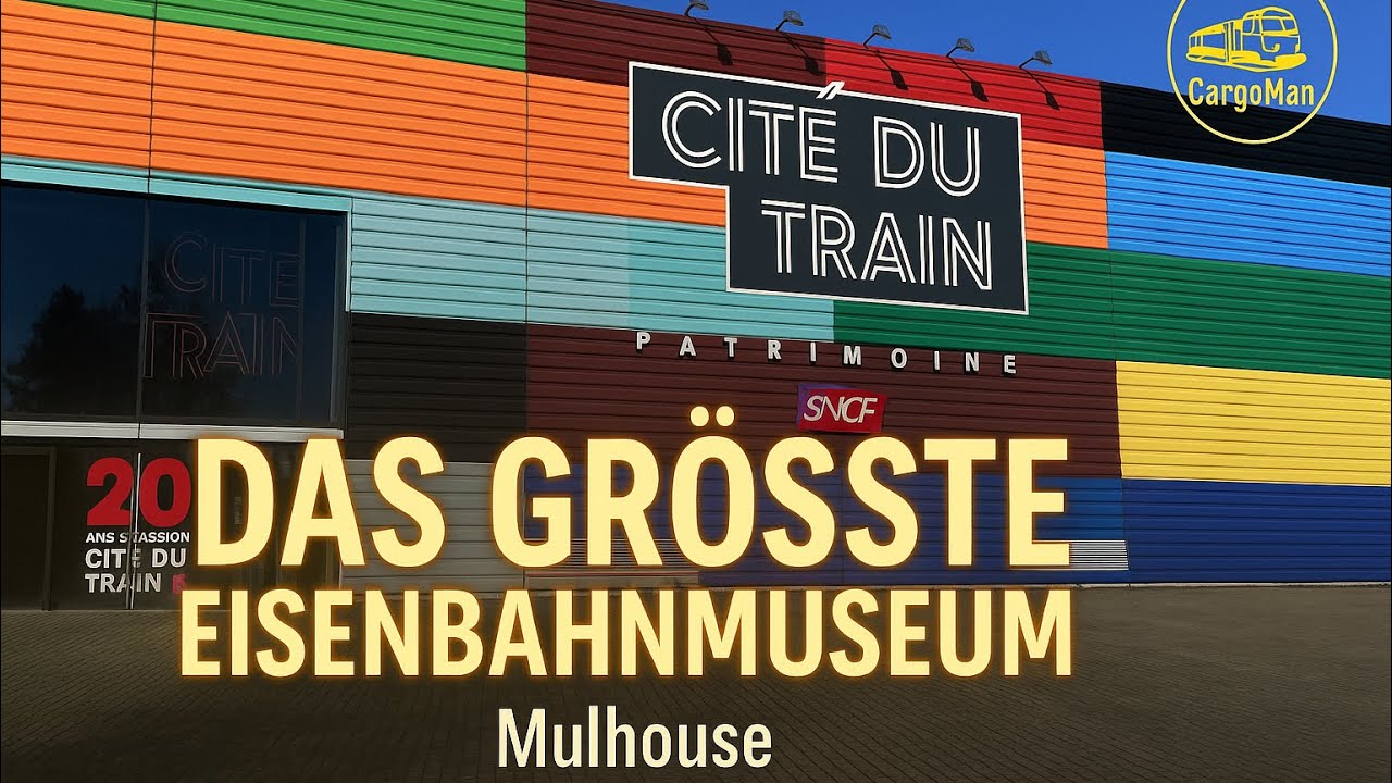 Cité du Train Mulhouse 🚂 | Das größte Eisenbahnmuseum Europas