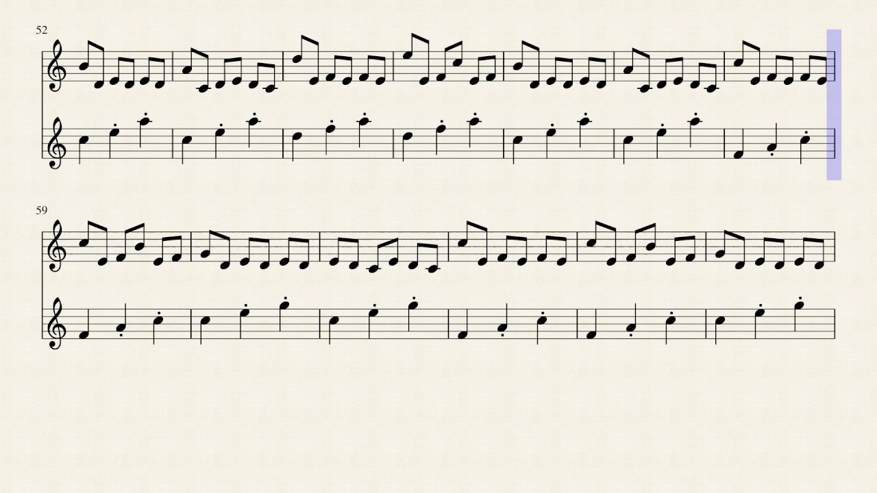 La Valse d'Amélie - Yann Tiersen Sheet Music (Violin Duo)