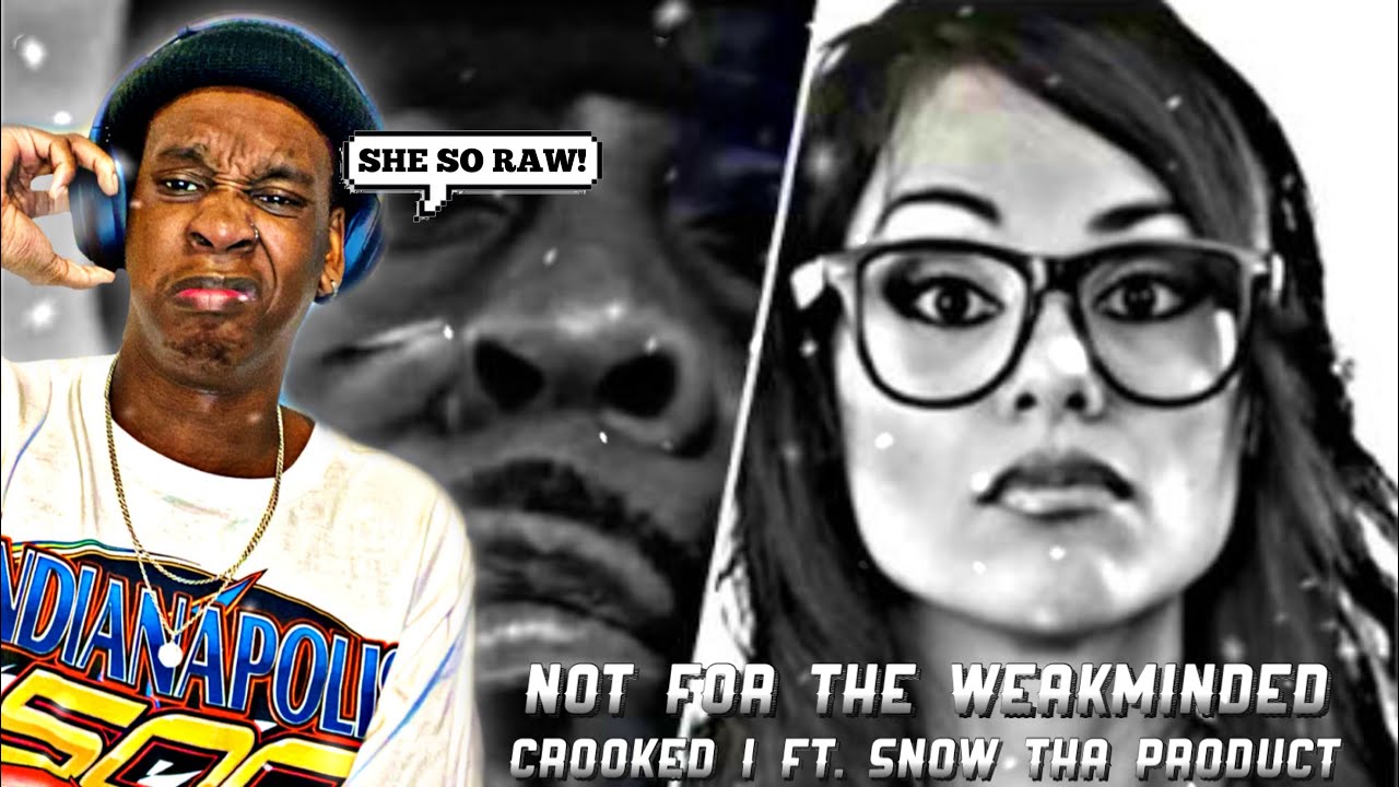 ВПЕРВЫЕ СЛЫШУ Crooked I при участии Snow Tha Product - Не для слабоумных РЕАКЦИЯ | ОНА УШЛА!