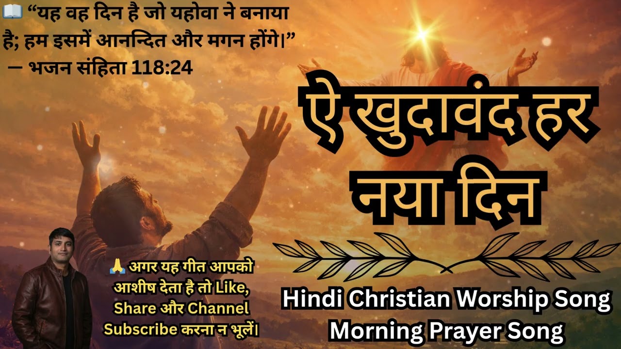 Ae Khudawand Har Naya Din | Hindi Christian Worship Song | Morning Worship @AnkurNarulaMinistries