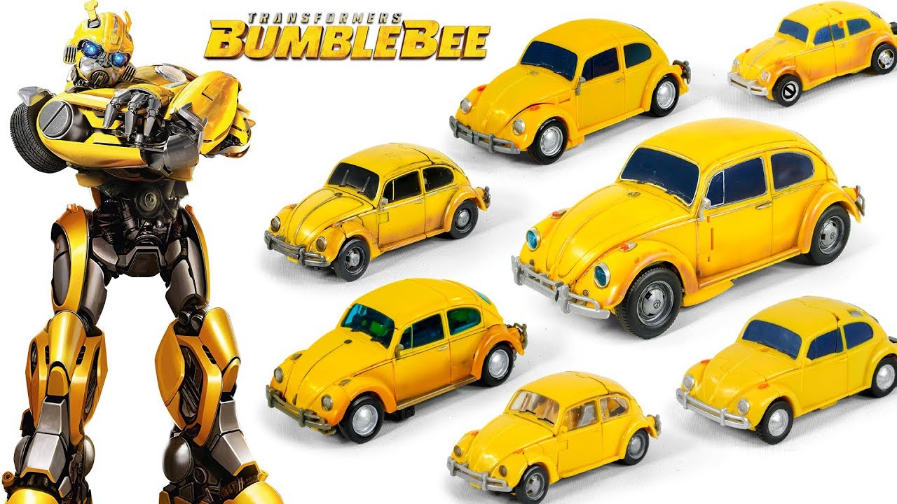 2018 Transformers Movie Bumblebee VW Betle Bumblebee 7 Vehicles Transformation Robots Toys