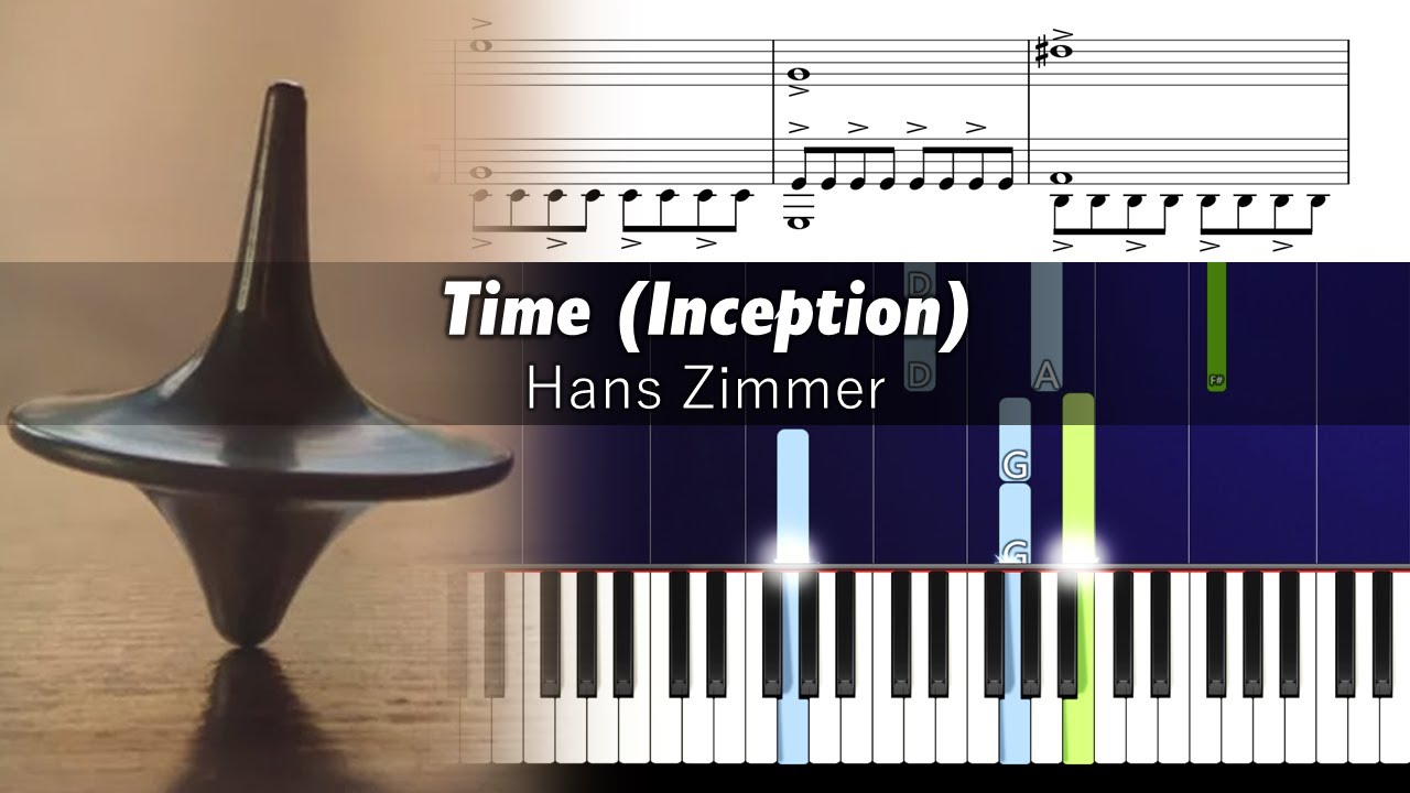 Hans Zimmer - Time (Inception) - Piano Tutorial + SHEETS