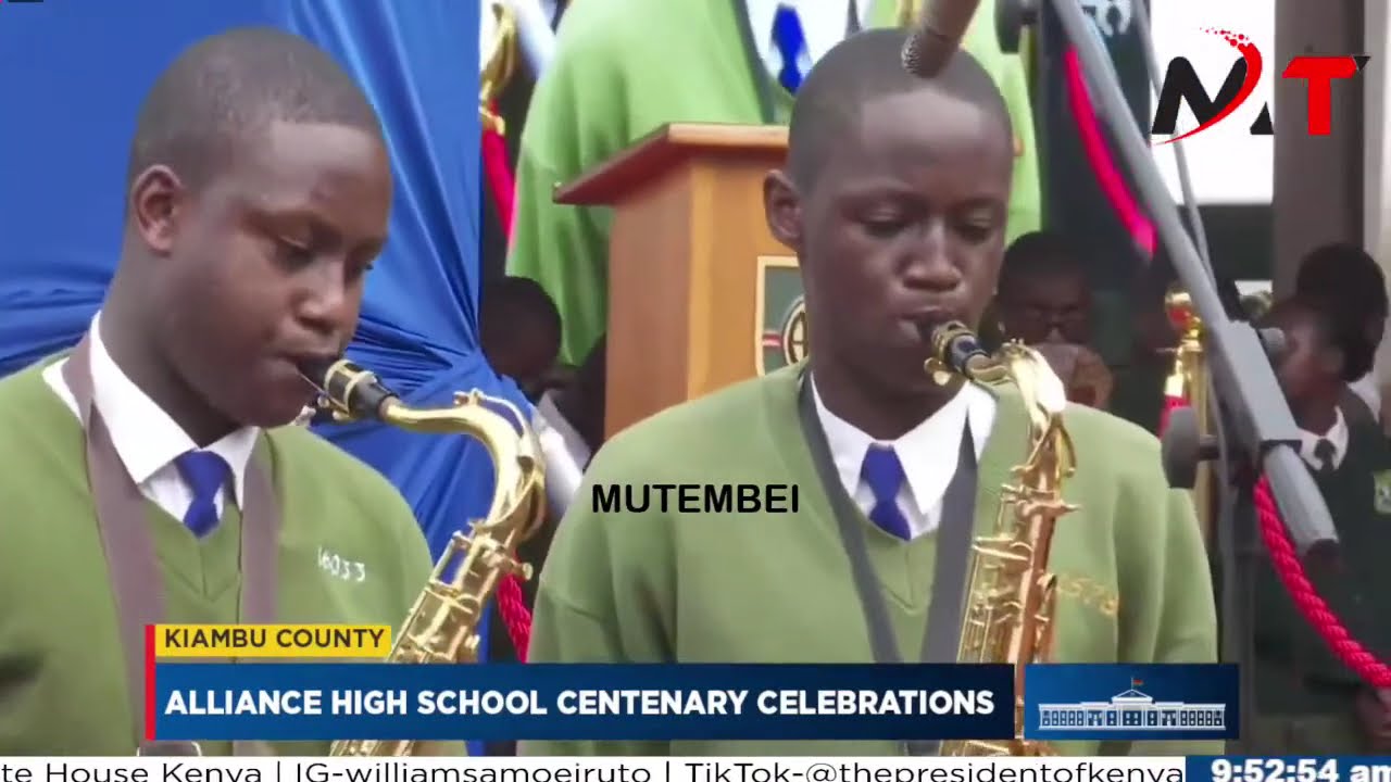 Watch How President Ruto Arrived at Alliance High School Kiambu!