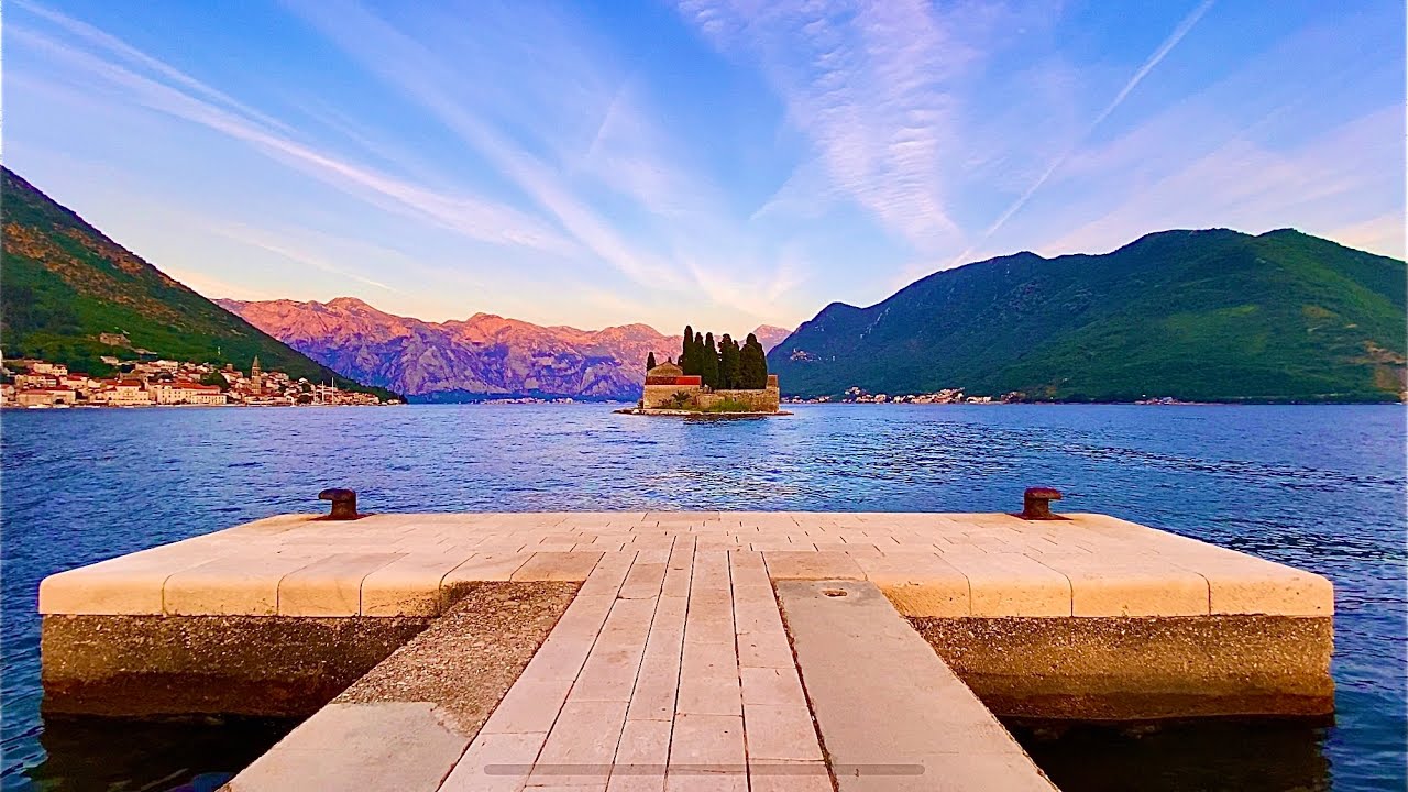 BOKA KOTORSKA AND ITS PEARLS / Bay of Kotor  Montenegro 4K