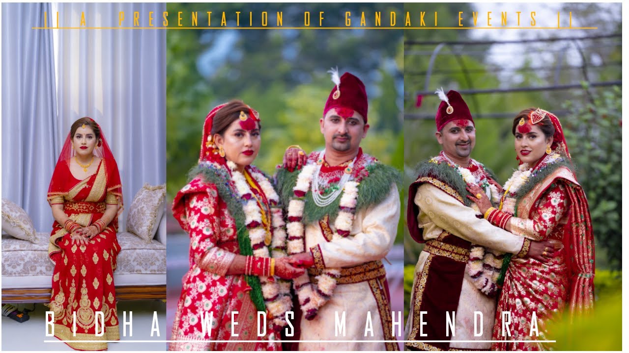 NEPALI CINEMATIC WEDDING HIGHLIGHT || DR. BIDHYA WEDS DR. MAHENDRA || GANDAKI EVENTS ||