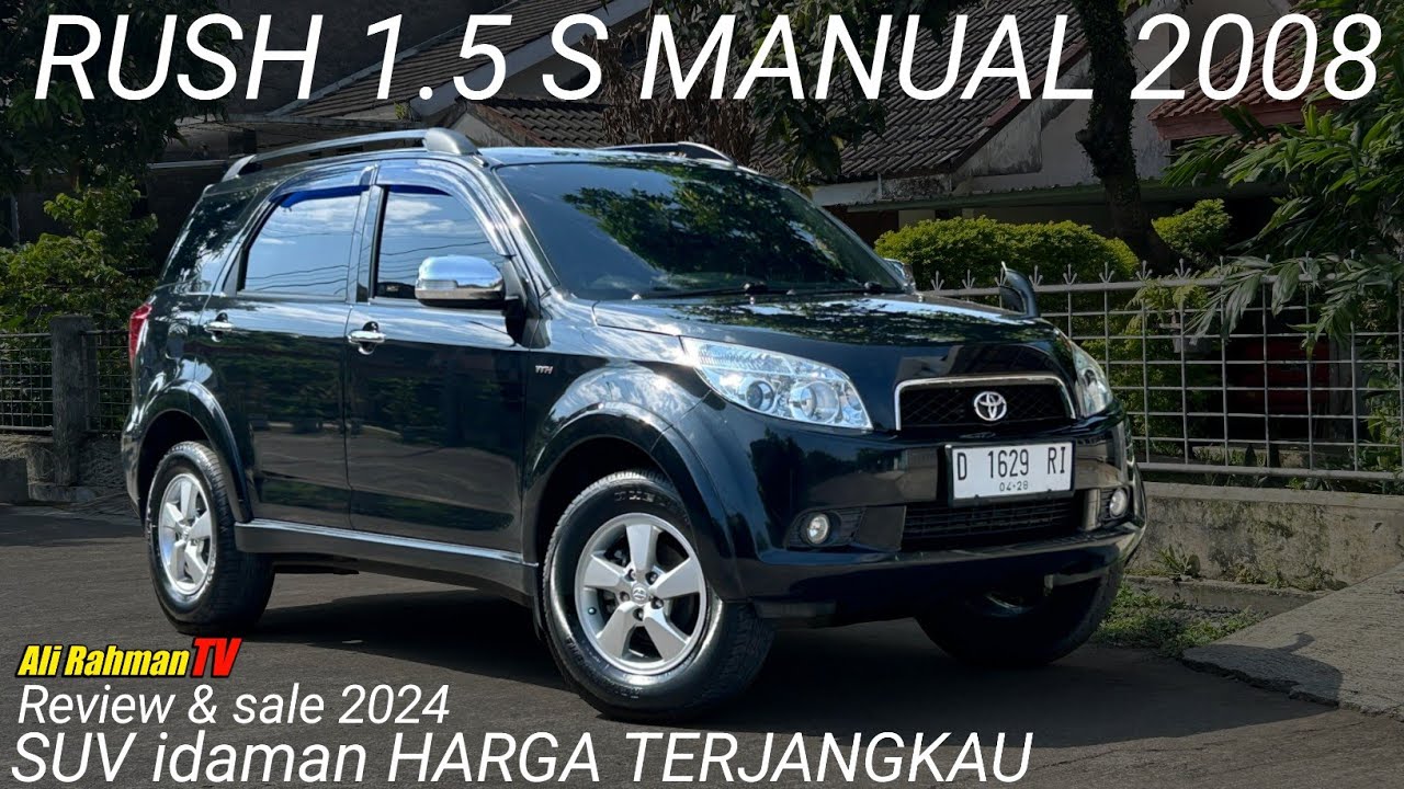 DIJUAL - RUSH 1.5 S MANUAL 2008 SUV bekas Harga 100 Jutaan | Ali Rahman TV