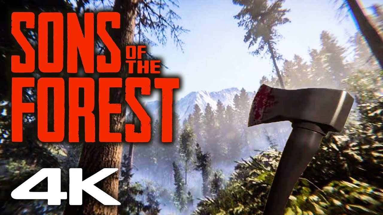 Sons of the Forest Gameplay Trailer Extended [4K 60FPS]