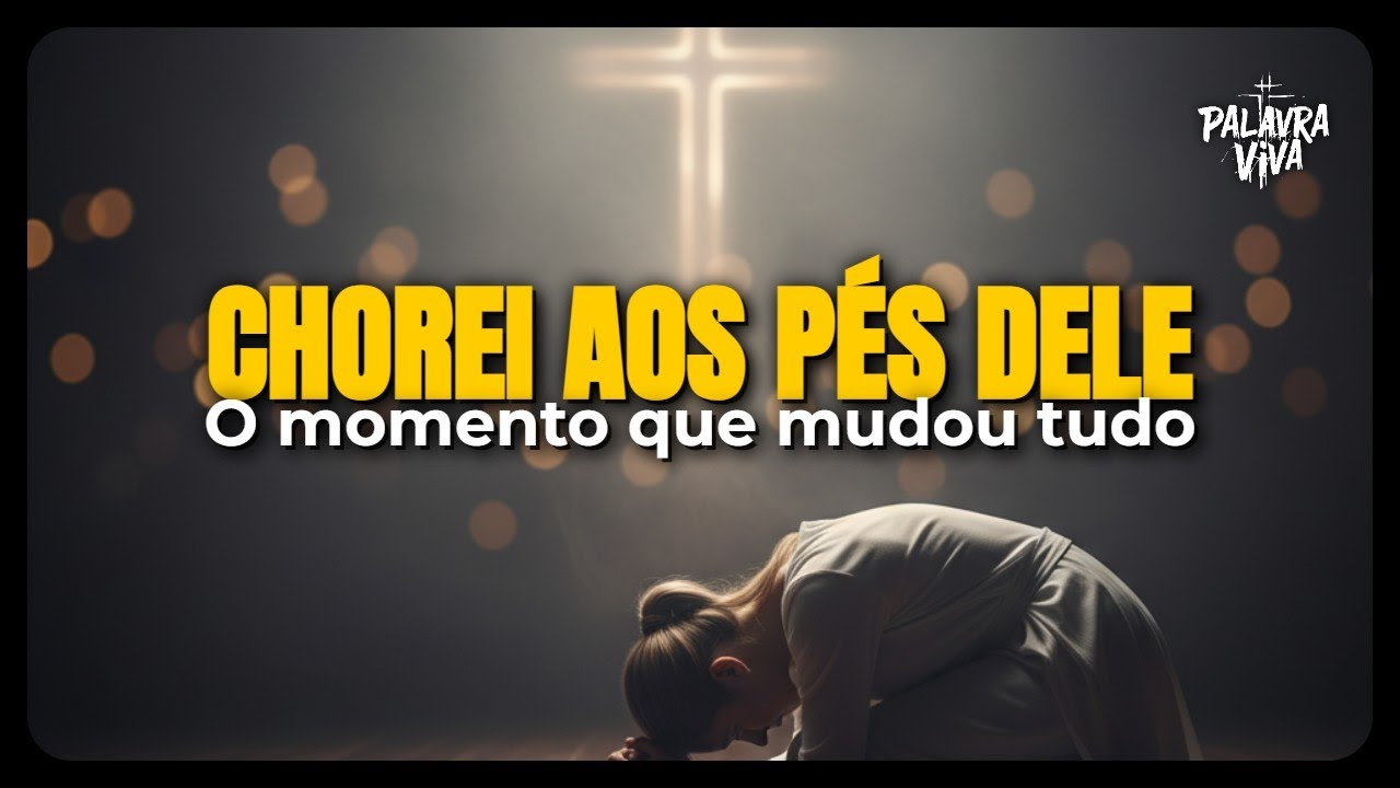 NÃO SOBROU NADA DE MIM... Só Tu, Jesus 😭 Eu Me Rendo a Ti (Inspiração Gabriela Rocha)