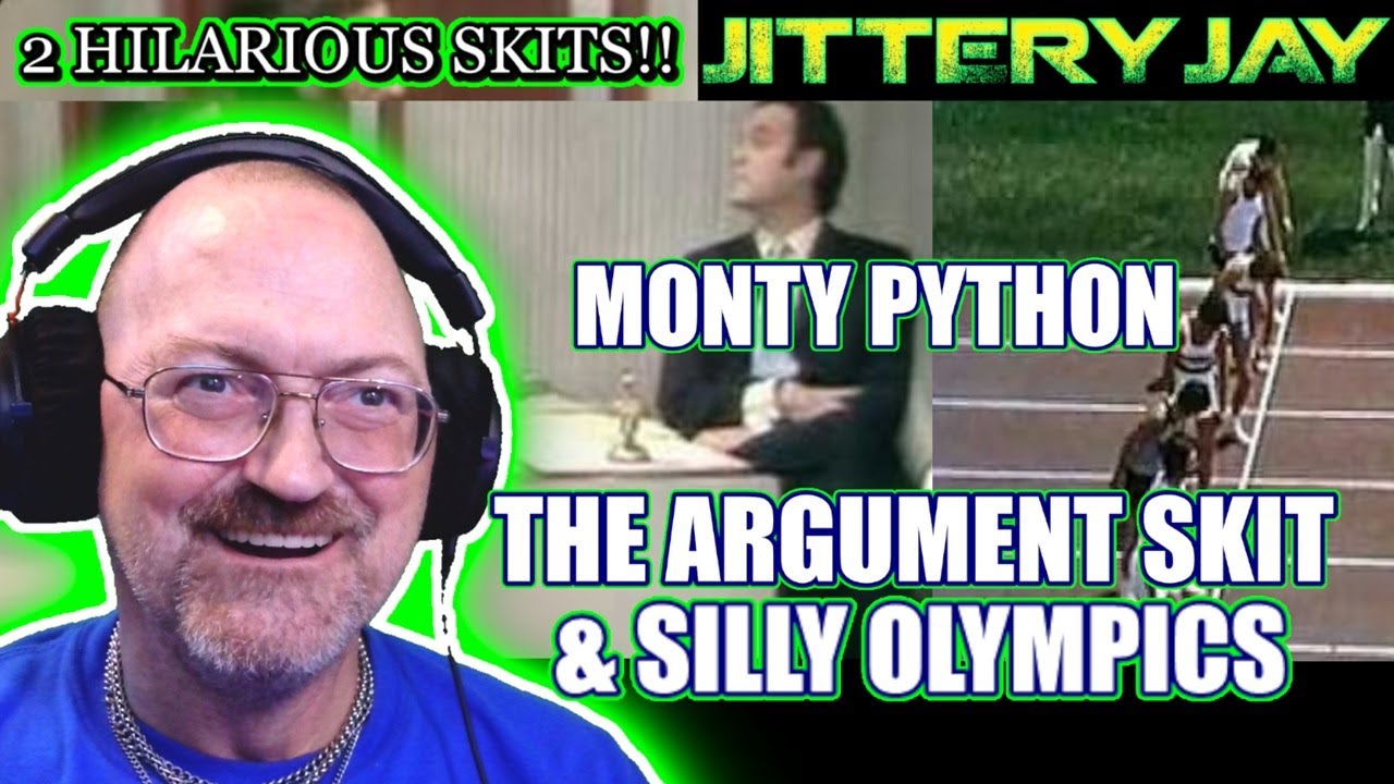 Monty Python - The Argument Skit & Silly Olympics - First Reaction