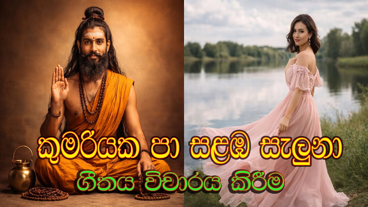 කුමරියක පා සළඹ සැලුනා වසා සිටි නෙතු පියන් අරුණා kumariyaka pa salaba saluwa