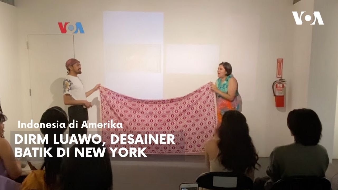 Dirm Luawo, Desainer Batik di New York
