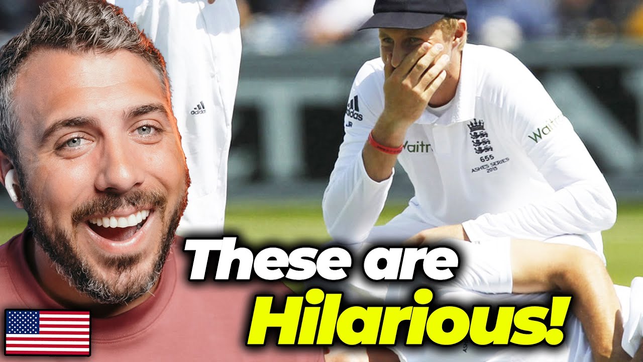 American Reacts to England Cricket’s Funniest Moments