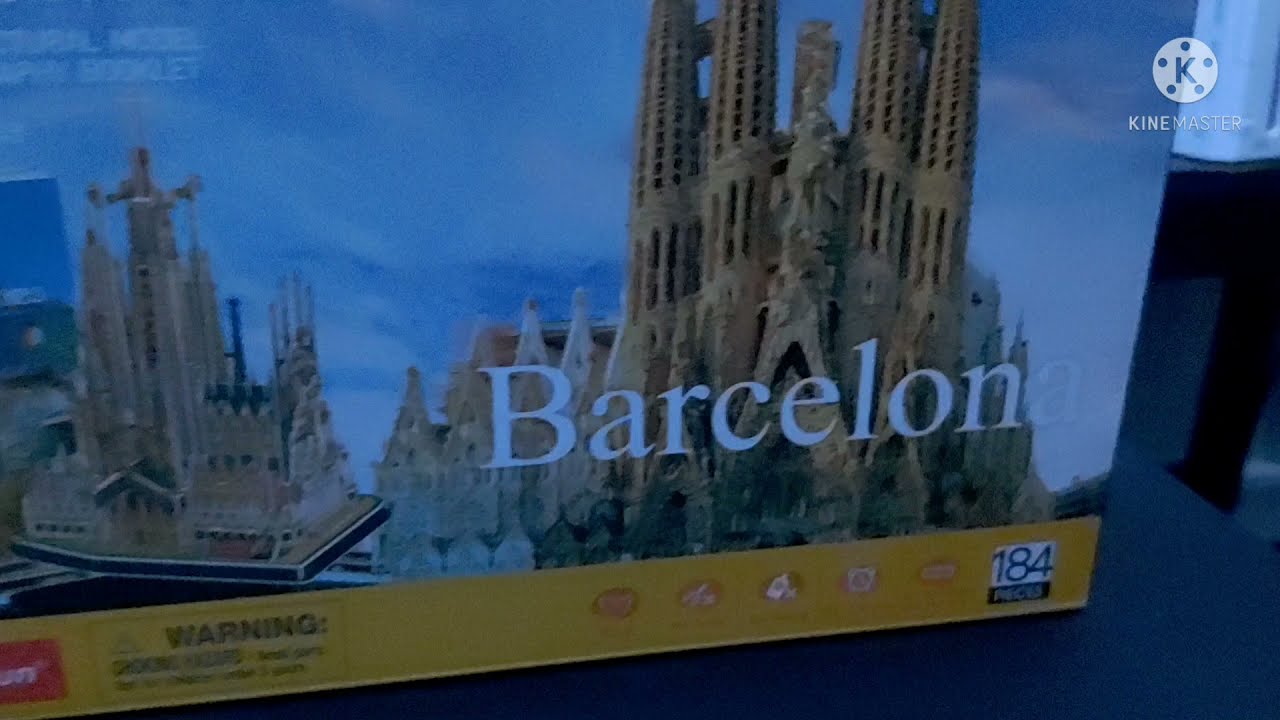 🇪🇸 Building the Sagrada Família (CubicFun 3D Puzzle)  🇪🇸