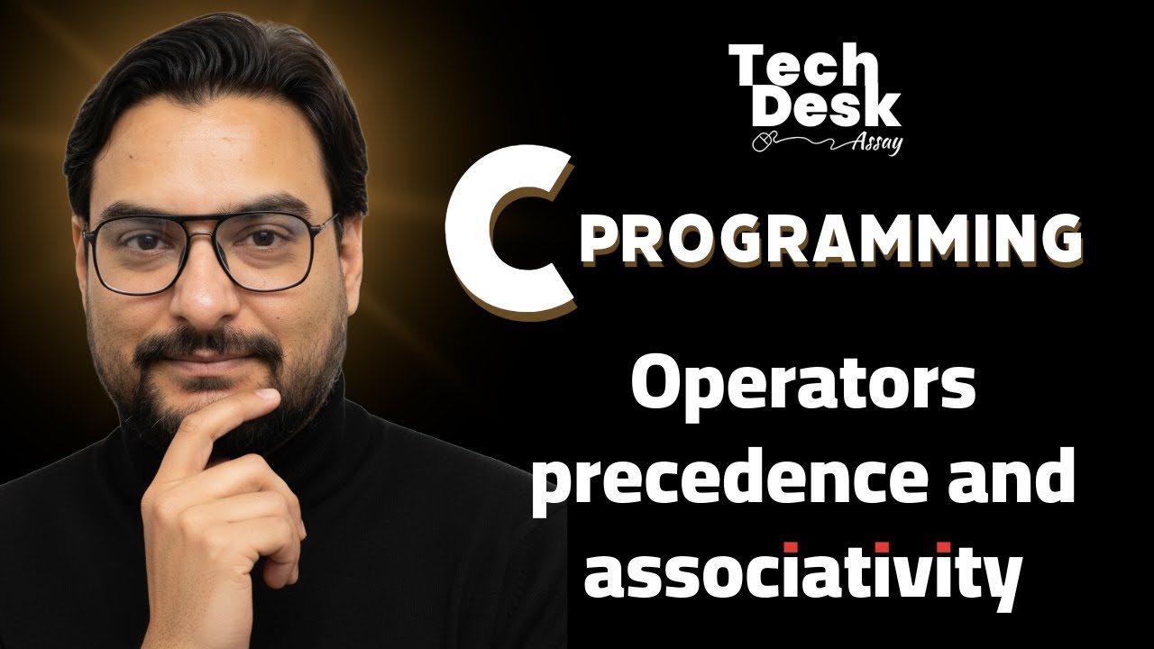 C Programming Full Course in Hindi | precedence and associativity |  Day 48 | By Deepraj Jangid Sir