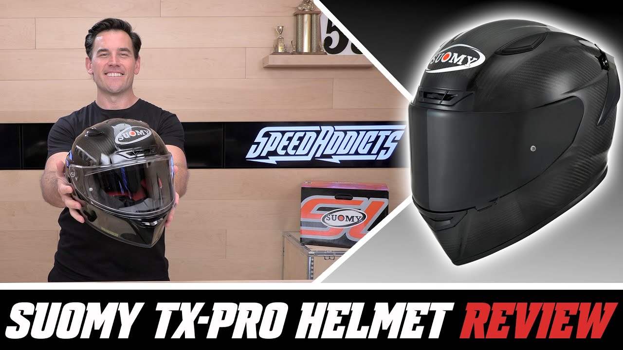Suomy TX-Pro Helmet Review at SpeedAddicts.com