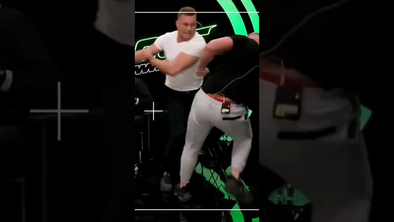 Denis Labryga trafia Załeckiego prawym sierpem             *Kaniowski w strachu* #cloutmma