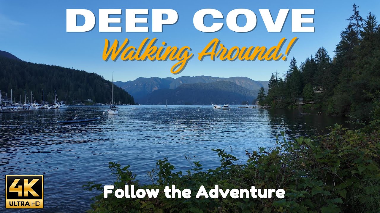 Walking Around Deep Cove Vancouver 🇨🇦 | Iconic Nature Spot & Relaxing Music