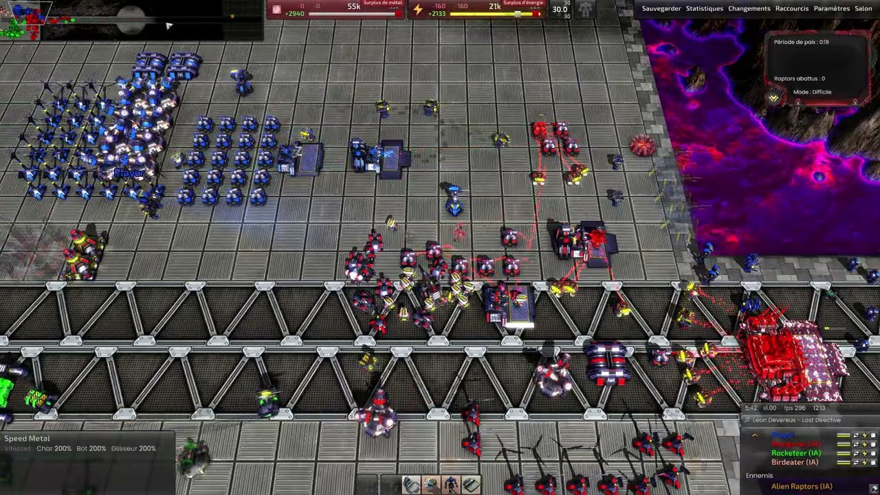 AI COOP 4 VS 1 RAPTOR ALIENS (DIFFICULT SKIRMISH) - BEYOND ALL REASON -