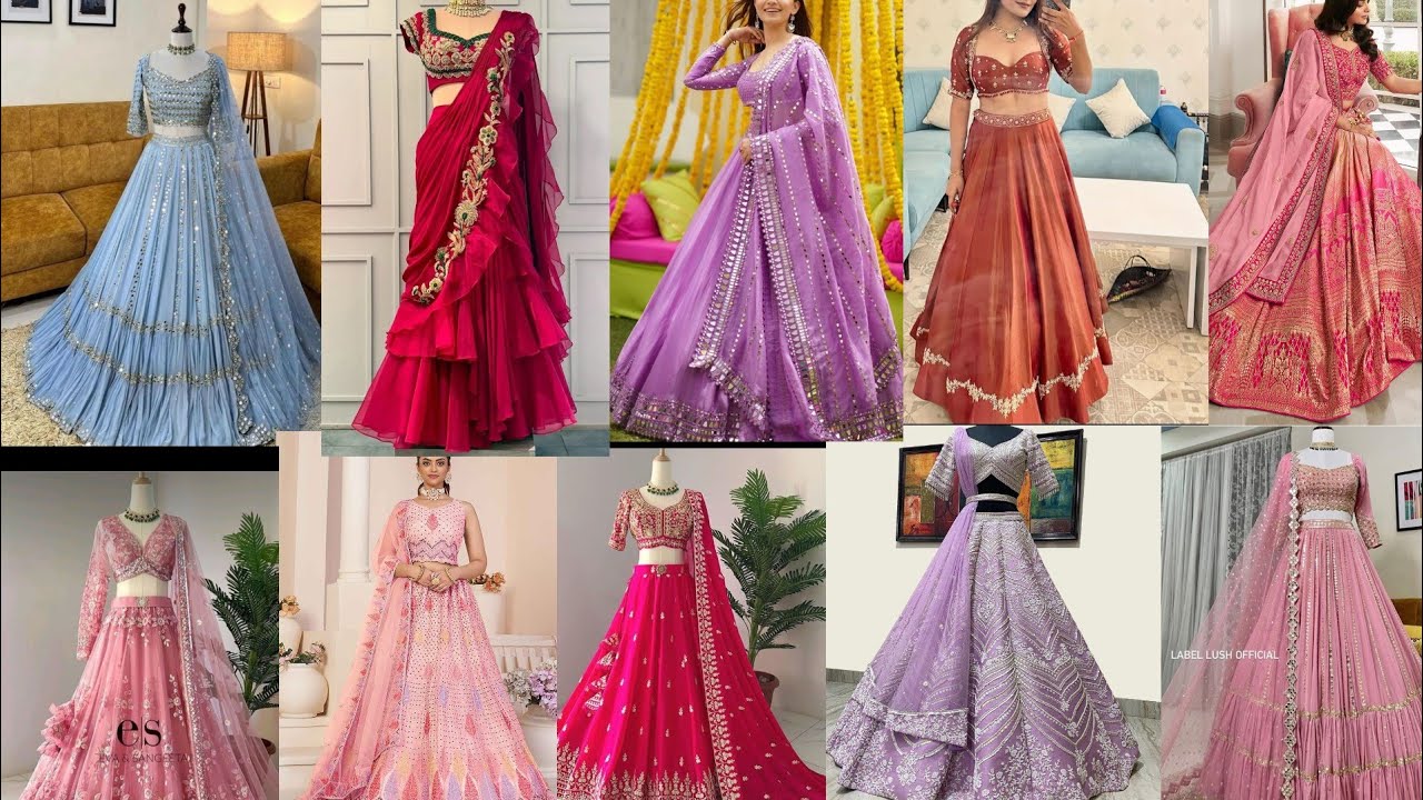 Latest Lahenga Trend 2025/ Festival Special Lahenga Design/Bridal Lehenga Choli Design 