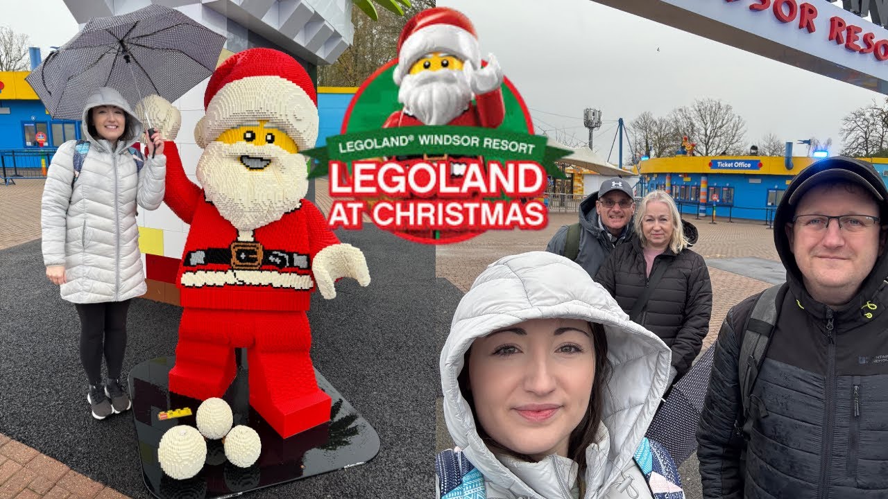 Рождественские каникулы 2025 в Legoland Windsor Resort | Потрясающие огни, аттракционы и зимние р...