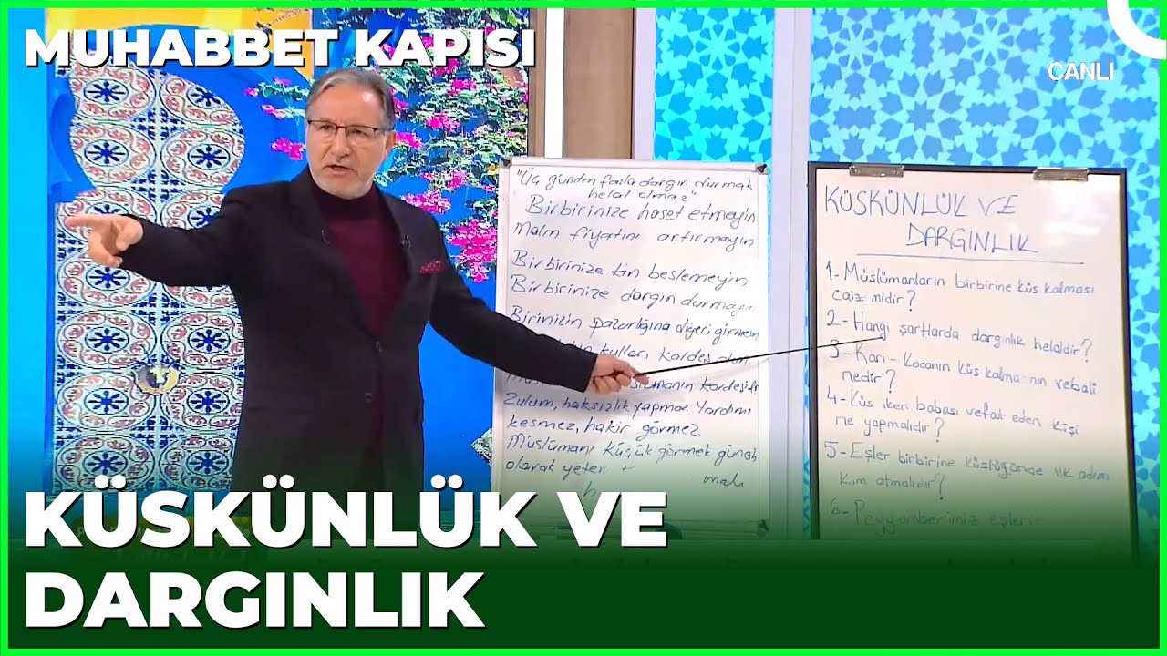Müslümanların Birbirlerine Küs Kalması Caiz Midir? | Prof. Dr. Mustafa Karataş ile Muhabbet Kapısı