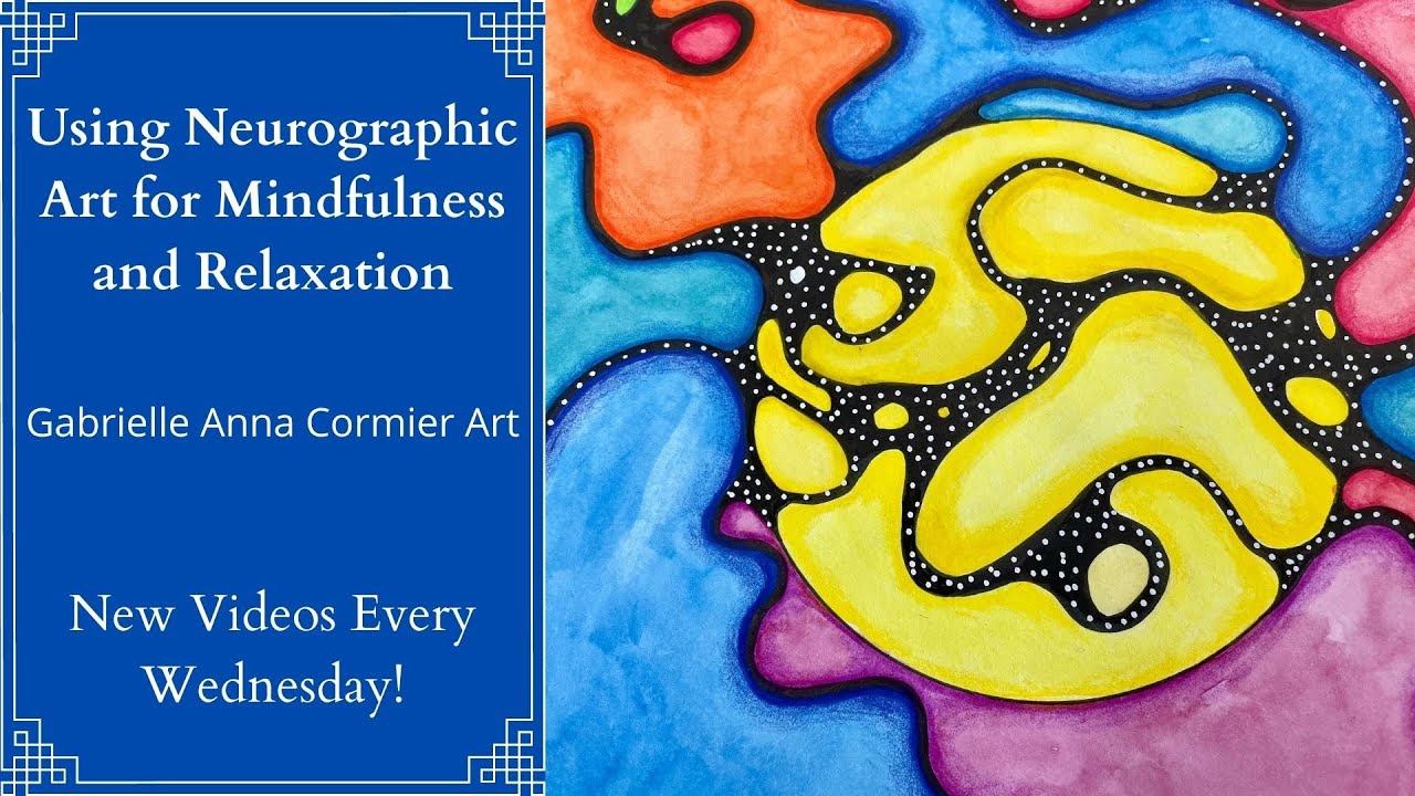 Using Neurographic Art for Mindfulness and Relaxation