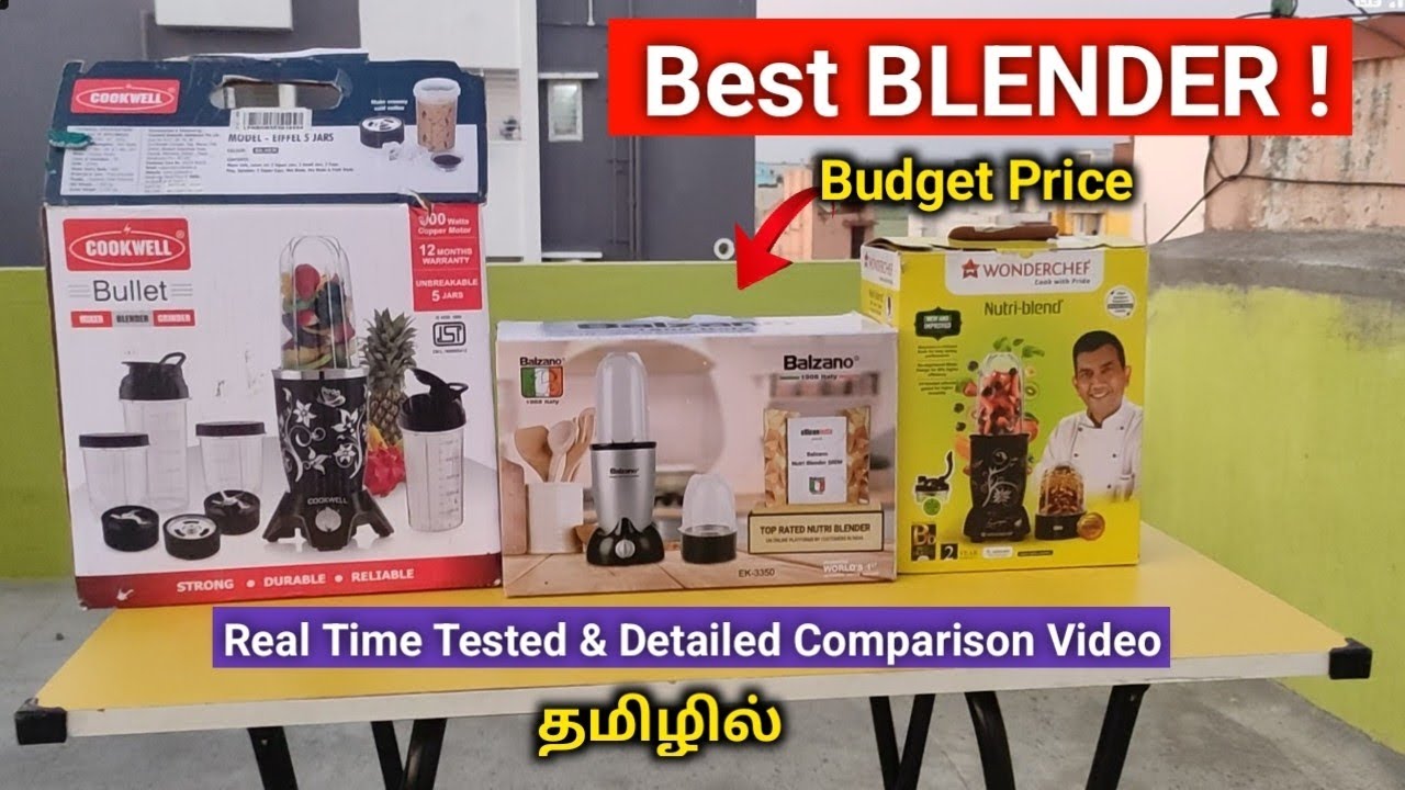 Balzano Nutri Blender 500W Honest Review | Balzano Blender vs Cookwell Blender vs WonderChef Blender