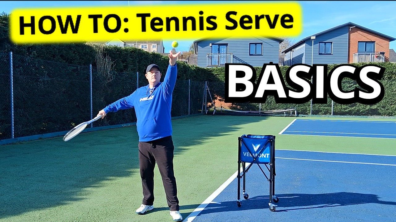 Tennis - Serve Coaching Tutorial Basics