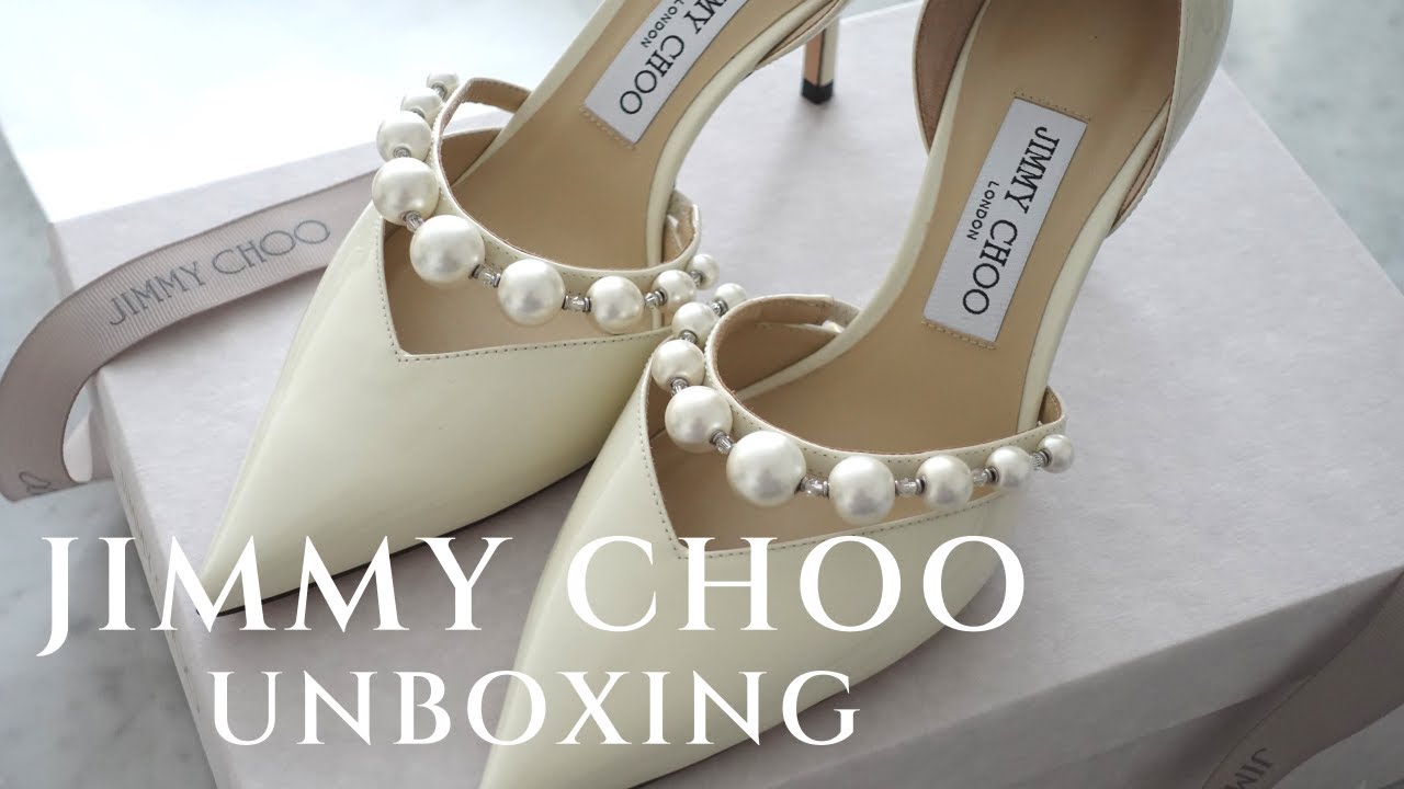 Jimmy Choo Aurelie 65 Wedding Shoes Unboxing (ft.Loake) 지미추 웨딩슈즈 오렐리 65 언박싱 착샷