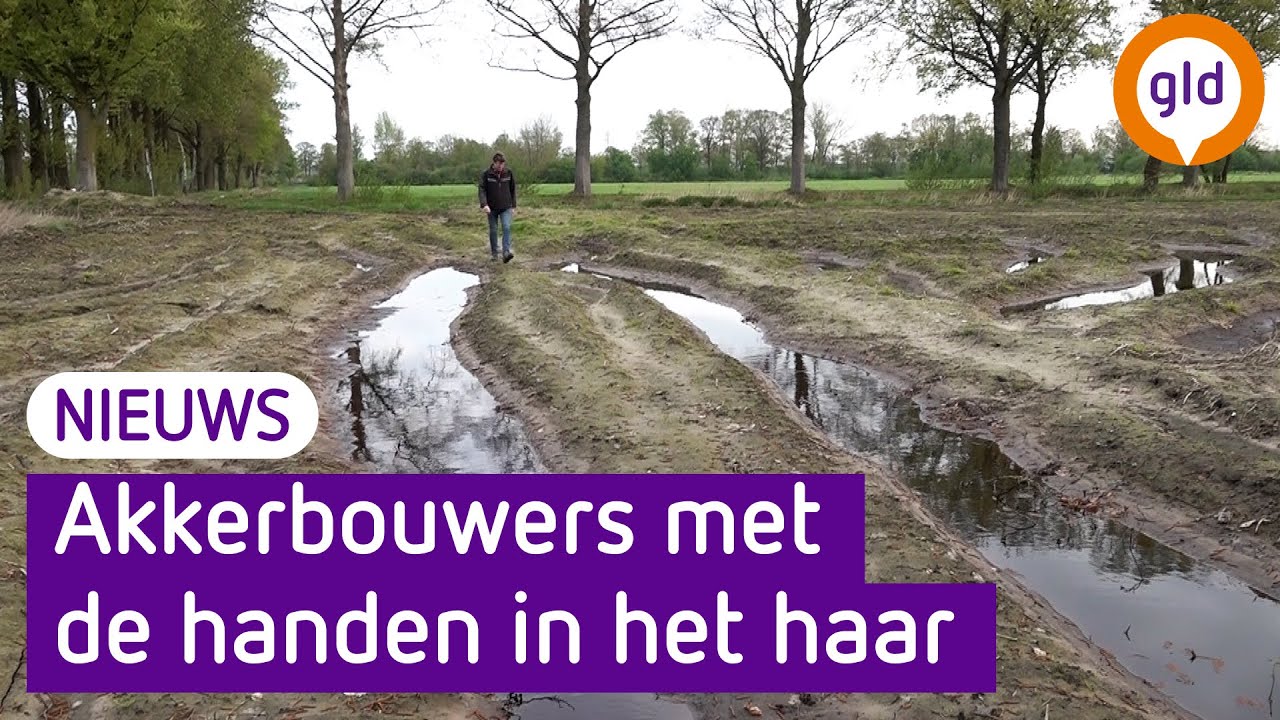OPPASSEN voor natte voeten, HET LAND IS NAT