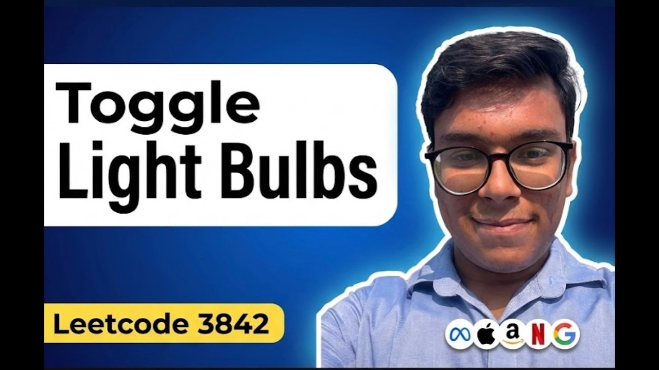 Leetcode 3842: Toggle Light Bulbs