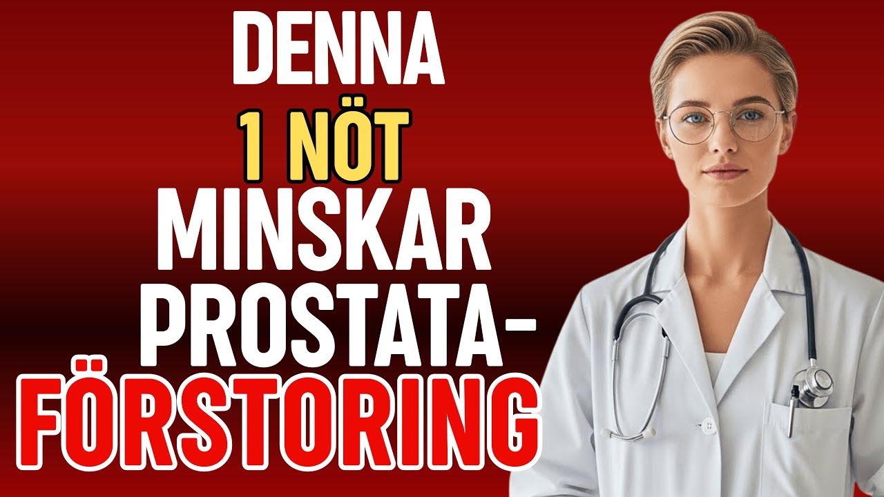 Bara 1 Nöt Minskar Prostataförstoring Naturligt