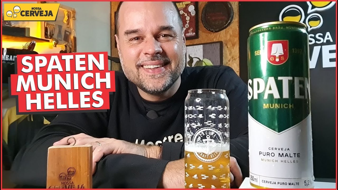 VOC&Ecirc; CURTE A SPATEN MUNICH HELLES? | CERVEJA HONESTA PURO MALTE