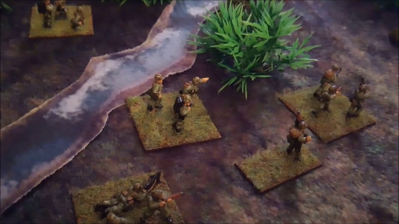 Crossfire WW2 Battle Report - USMC vs Japanese