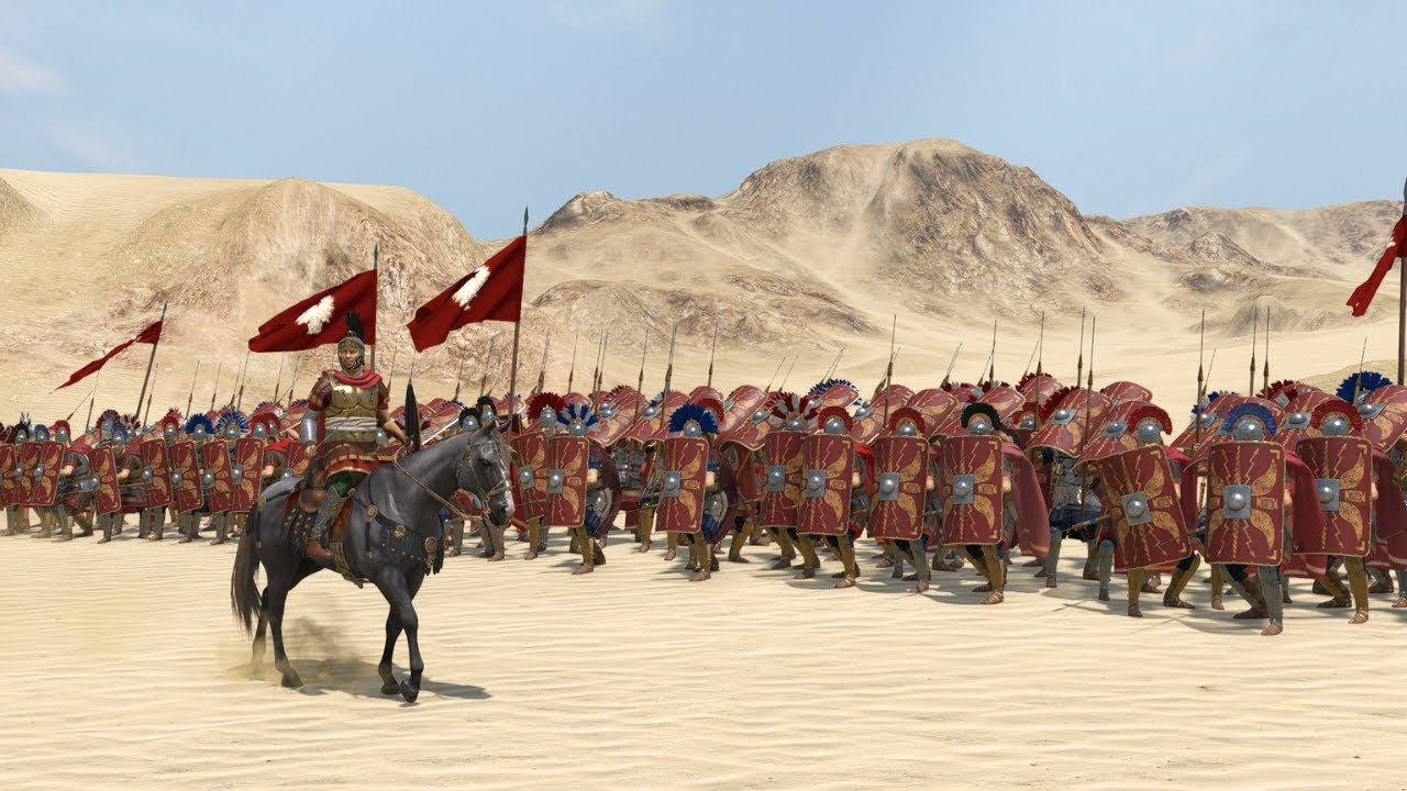 Romans Fight Huge Dryatic Army | Mount and Blade Bannerlord