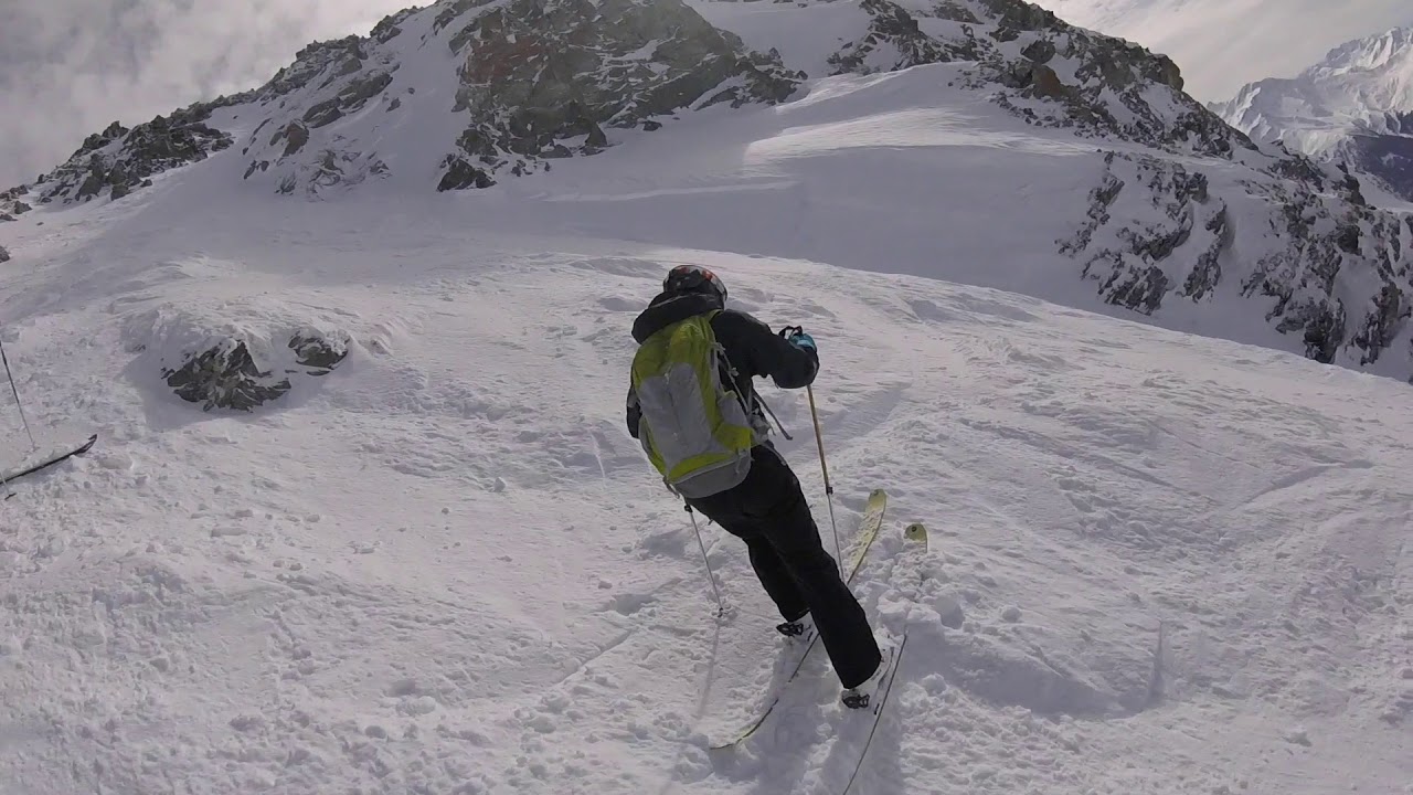 Verbier Couloirs and Off Piste March 8, 2020 - Mont Gele, Mont Fort