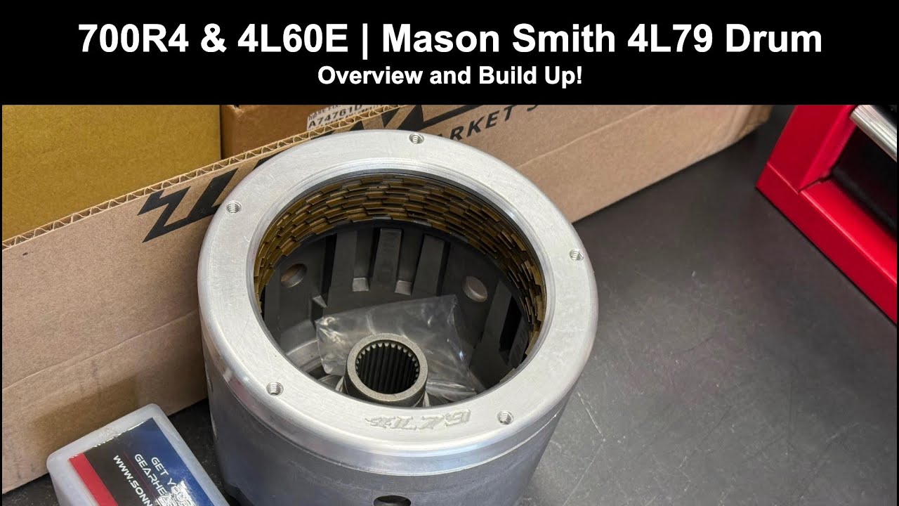 Mason Smith 4L79 com Forward Drum Kit for 700R4s & 4L60Es