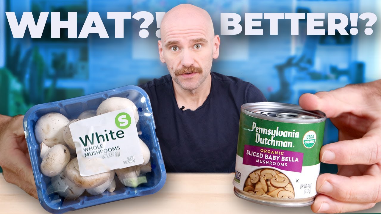 Canned Mushrooms Are BETTER Than Fresh — And Here’s Why