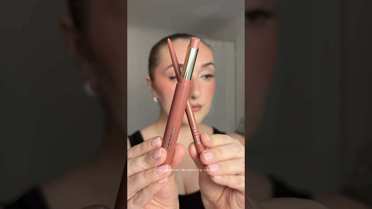 Testing the new Morphe gel lip liner & soft matte lipstick | lip combo inspo💋 