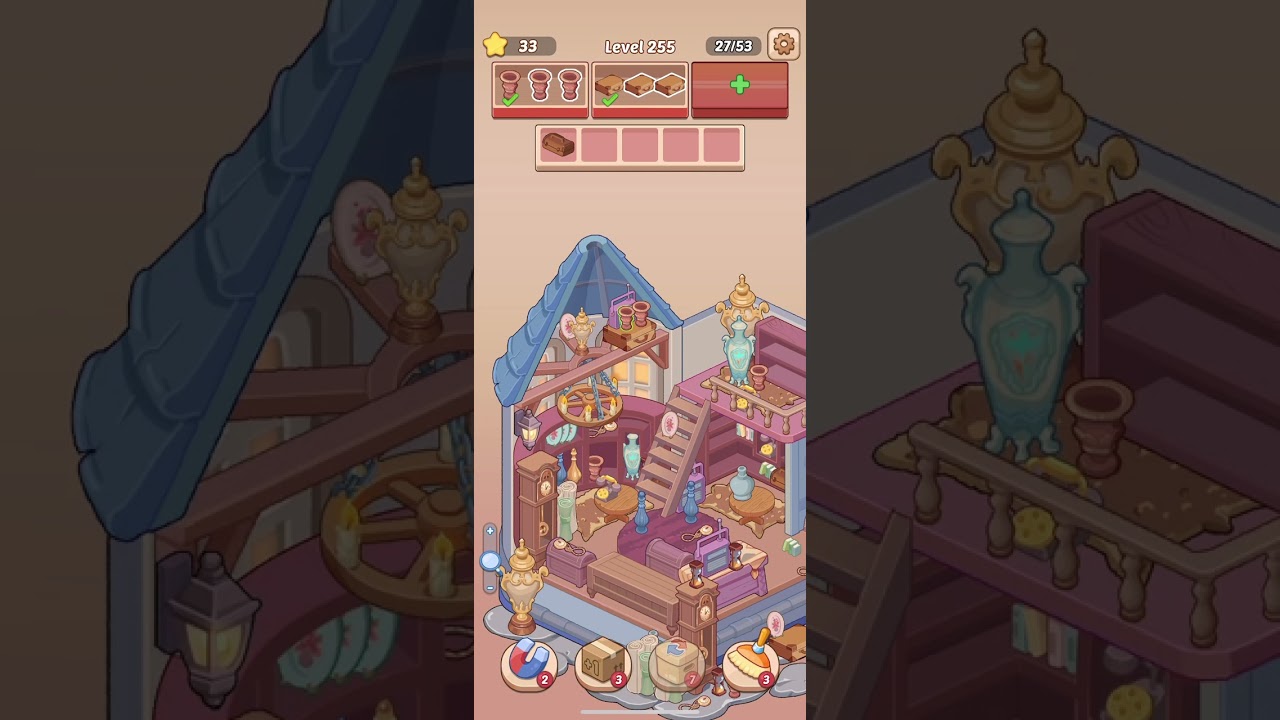 Packingdom &ndash; Level 255 Walkthrough 📦✨ (Match 3 Puzzle Game)